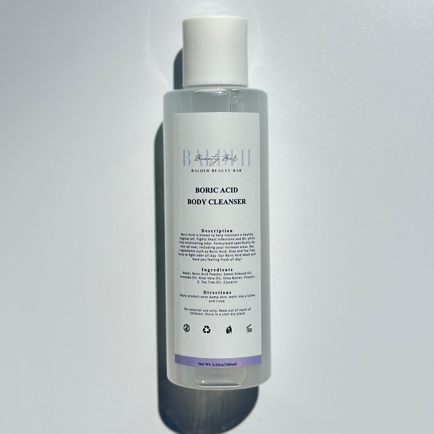 Boric Acid Body Cleanser